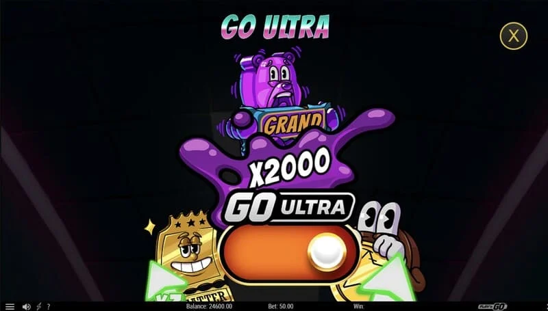 Treats of Terror II – GO Ultra mode na naka-activate sa ibabang panel