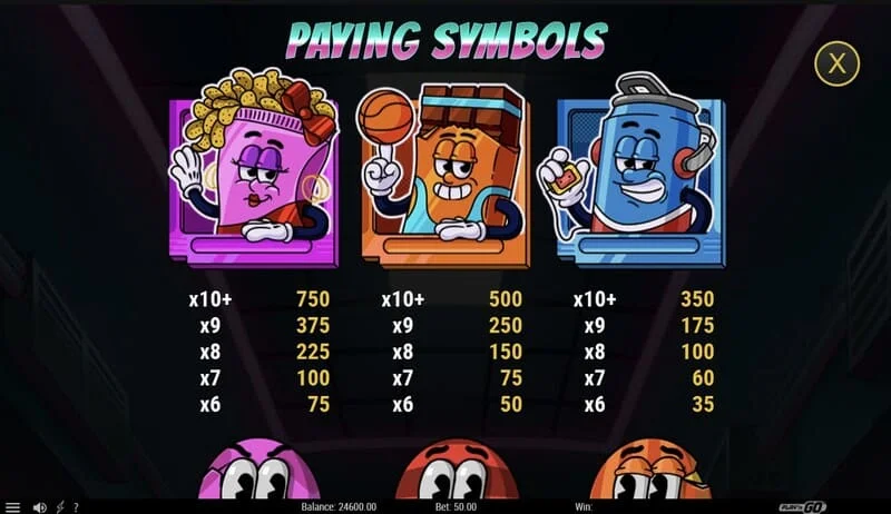 Treats of Terror II – payment icons ng mga inumin at matatamis